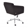 Кресло офисное «Milan» (хром флок, черный, 35)